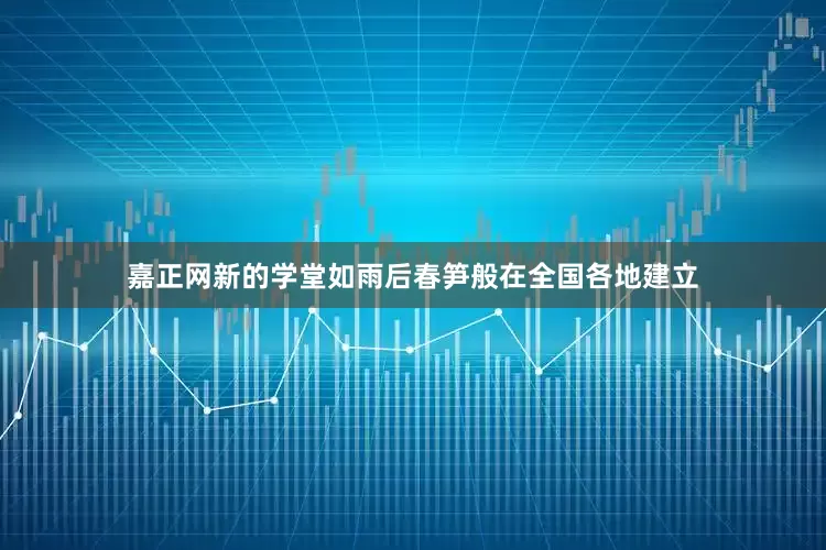 嘉正网新的学堂如雨后春笋般在全国各地建立