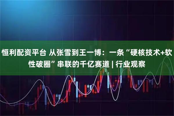 恒利配资平台 从张雪到王一博:一条“硬核技术+软性破圈”串联的千亿赛道 | 行业观察